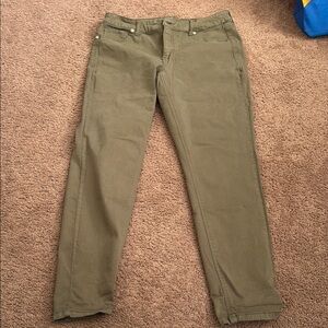 Maurices Green Chinos Classic Straight-Leg